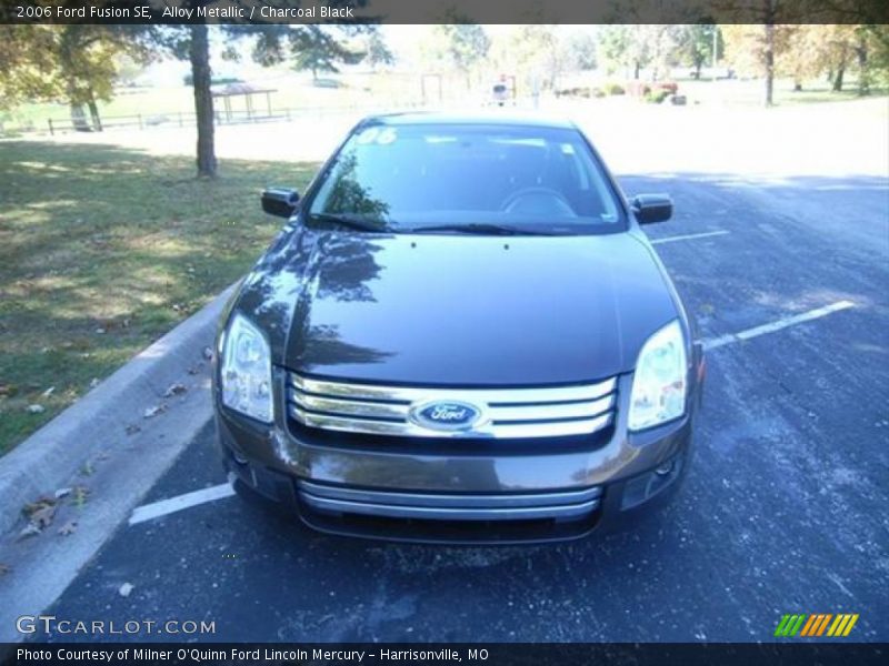 Alloy Metallic / Charcoal Black 2006 Ford Fusion SE
