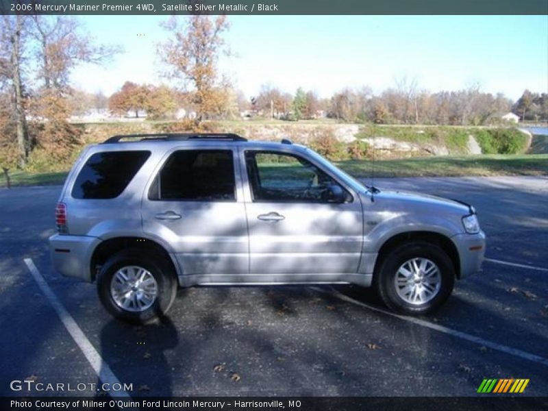 Satellite Silver Metallic / Black 2006 Mercury Mariner Premier 4WD