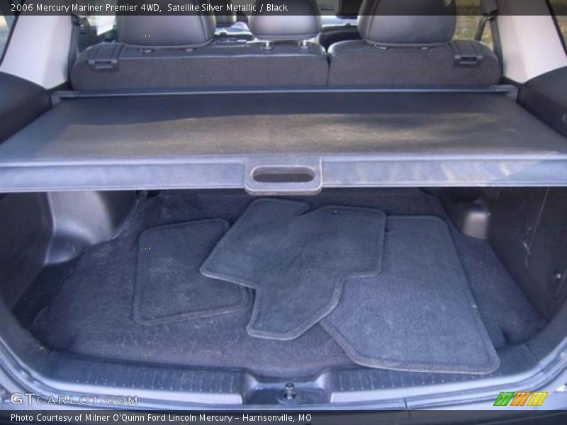 Satellite Silver Metallic / Black 2006 Mercury Mariner Premier 4WD