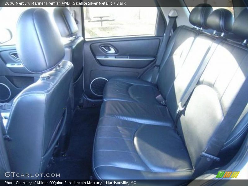 Satellite Silver Metallic / Black 2006 Mercury Mariner Premier 4WD
