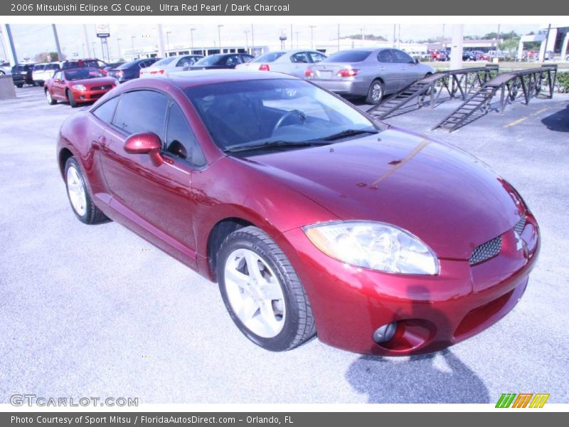 Ultra Red Pearl / Dark Charcoal 2006 Mitsubishi Eclipse GS Coupe