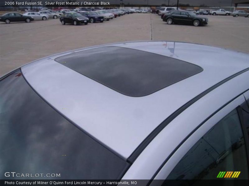 Silver Frost Metallic / Charcoal Black 2006 Ford Fusion SE