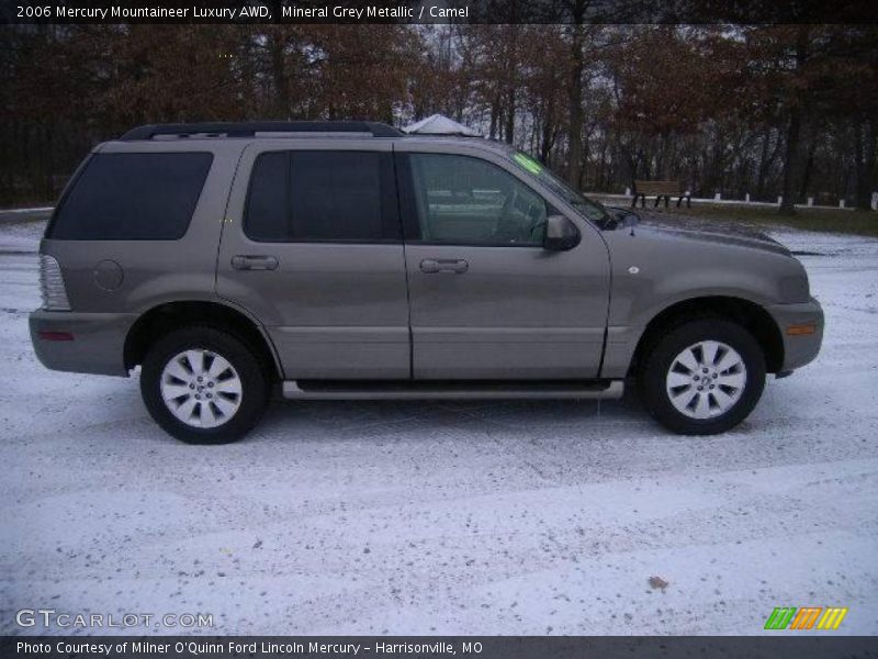 Mineral Grey Metallic / Camel 2006 Mercury Mountaineer Luxury AWD