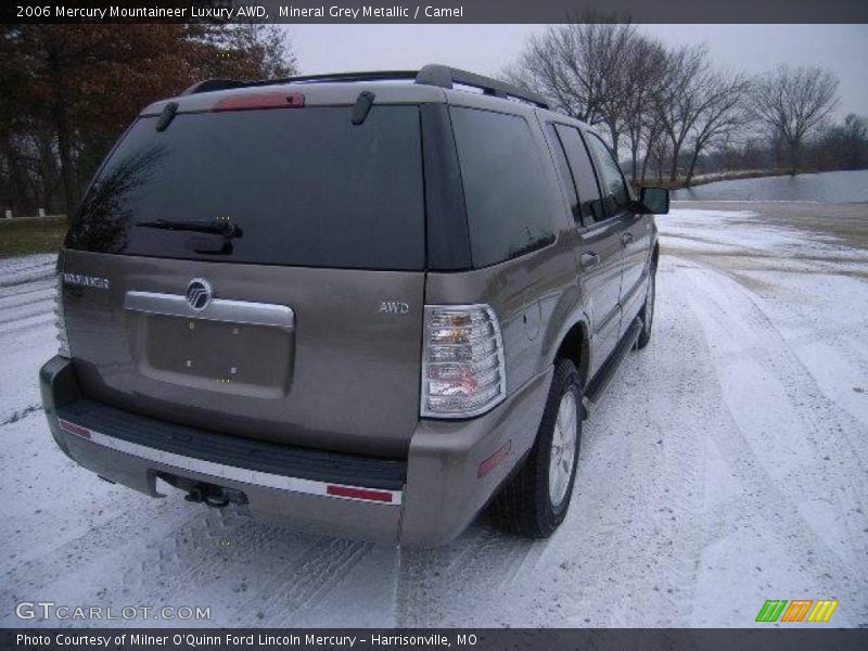 Mineral Grey Metallic / Camel 2006 Mercury Mountaineer Luxury AWD