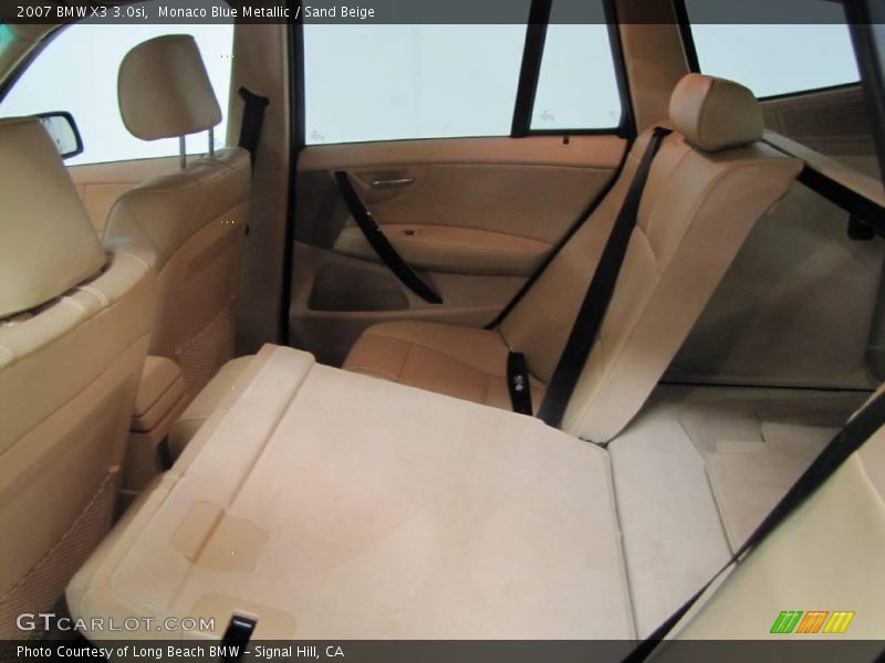 Monaco Blue Metallic / Sand Beige 2007 BMW X3 3.0si