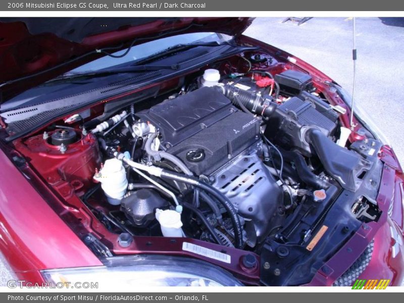 Ultra Red Pearl / Dark Charcoal 2006 Mitsubishi Eclipse GS Coupe