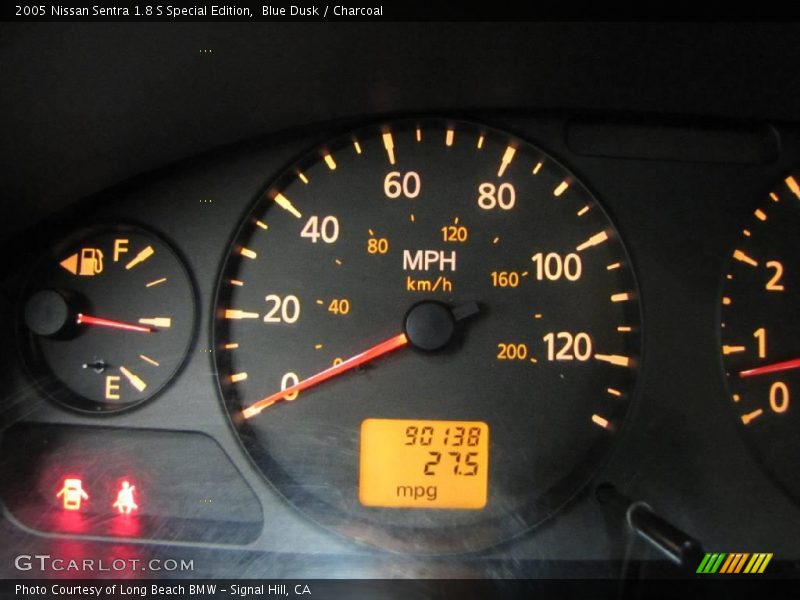 Blue Dusk / Charcoal 2005 Nissan Sentra 1.8 S Special Edition