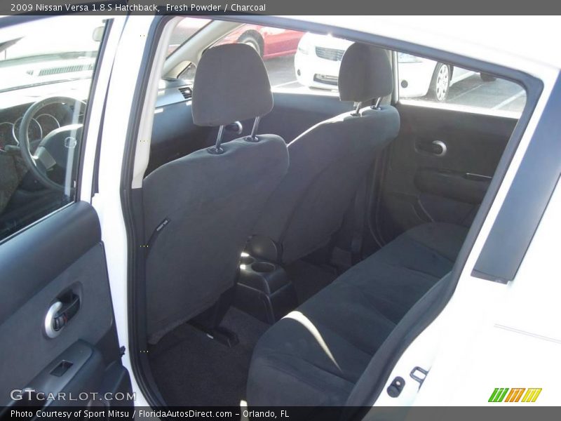 Fresh Powder / Charcoal 2009 Nissan Versa 1.8 S Hatchback