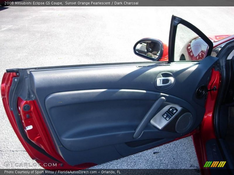 Sunset Orange Pearlescent / Dark Charcoal 2008 Mitsubishi Eclipse GS Coupe