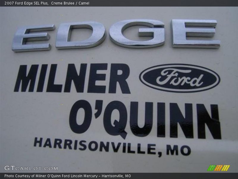 Creme Brulee / Camel 2007 Ford Edge SEL Plus