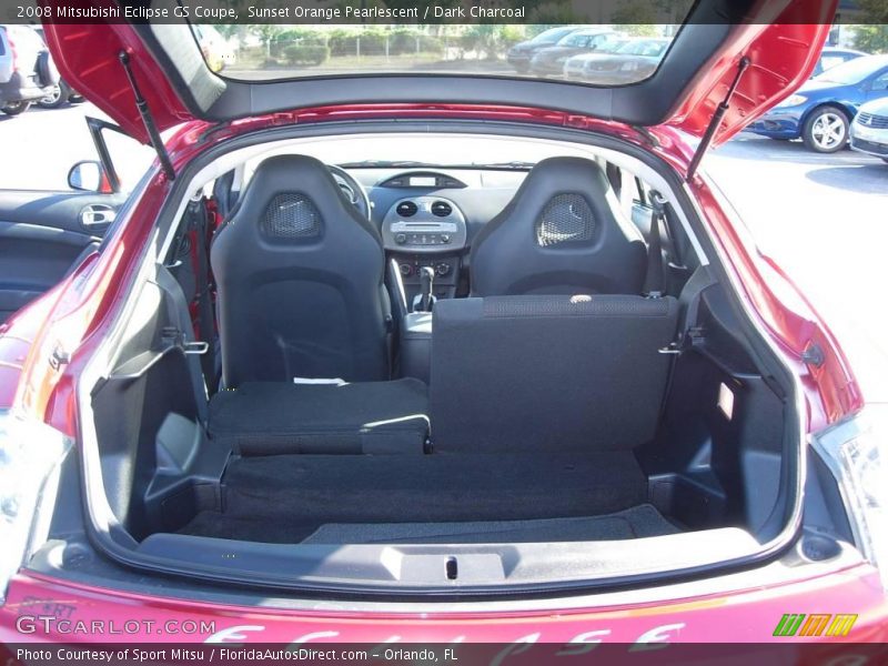 Sunset Orange Pearlescent / Dark Charcoal 2008 Mitsubishi Eclipse GS Coupe