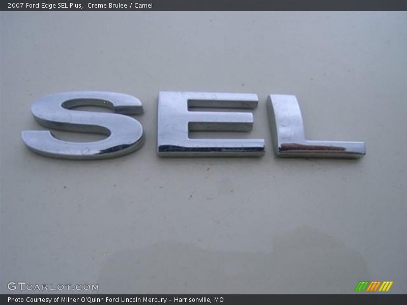 Creme Brulee / Camel 2007 Ford Edge SEL Plus