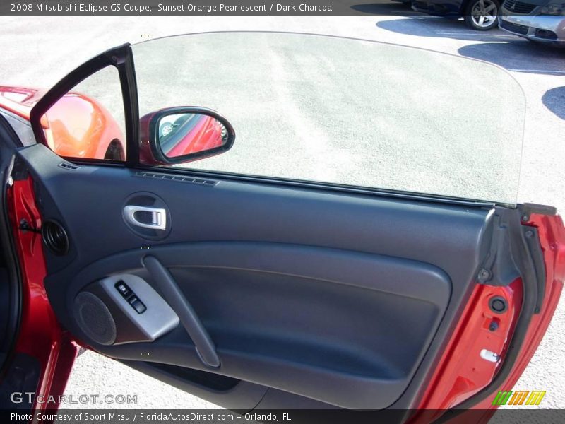 Sunset Orange Pearlescent / Dark Charcoal 2008 Mitsubishi Eclipse GS Coupe