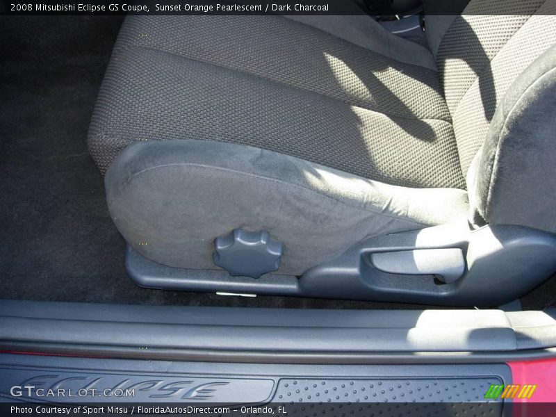 Sunset Orange Pearlescent / Dark Charcoal 2008 Mitsubishi Eclipse GS Coupe