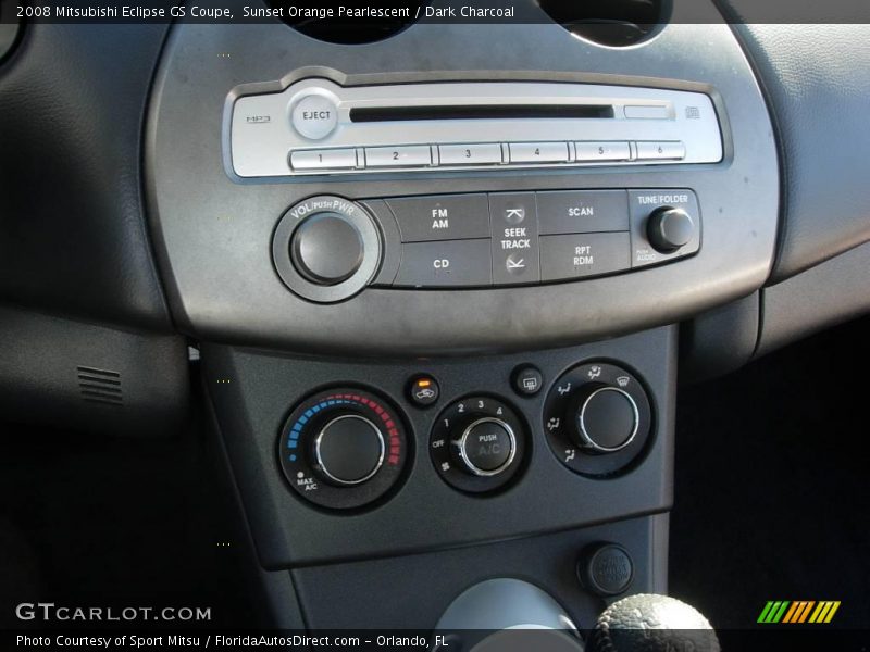 Sunset Orange Pearlescent / Dark Charcoal 2008 Mitsubishi Eclipse GS Coupe