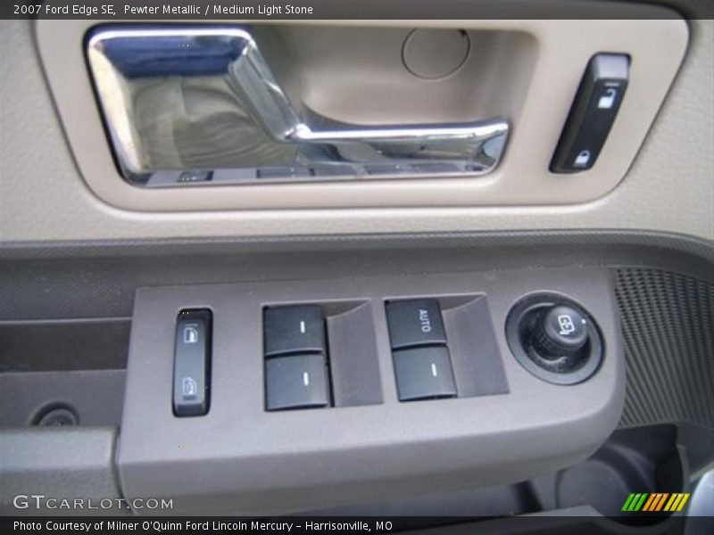 Pewter Metallic / Medium Light Stone 2007 Ford Edge SE