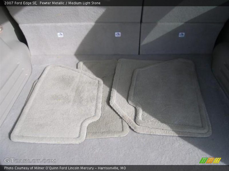 Pewter Metallic / Medium Light Stone 2007 Ford Edge SE