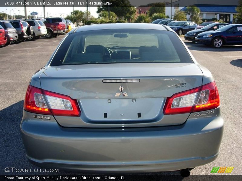 Satin Meisai Pearl / Medium Gray 2009 Mitsubishi Galant ES