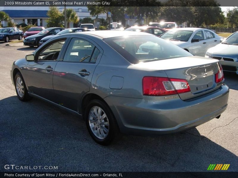 Satin Meisai Pearl / Medium Gray 2009 Mitsubishi Galant ES