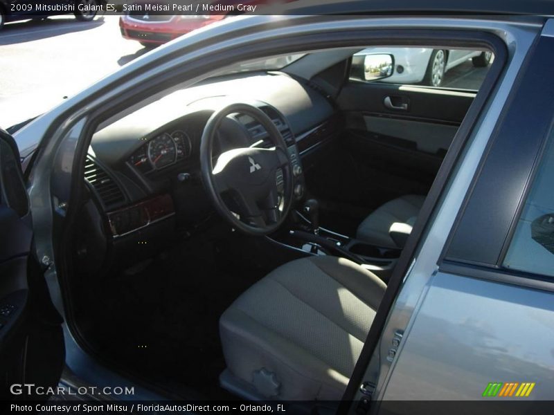 Satin Meisai Pearl / Medium Gray 2009 Mitsubishi Galant ES