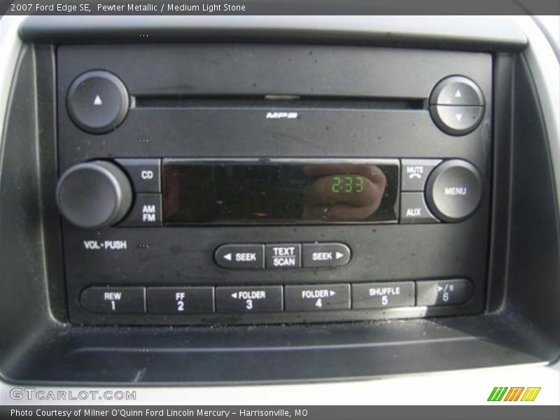 Pewter Metallic / Medium Light Stone 2007 Ford Edge SE