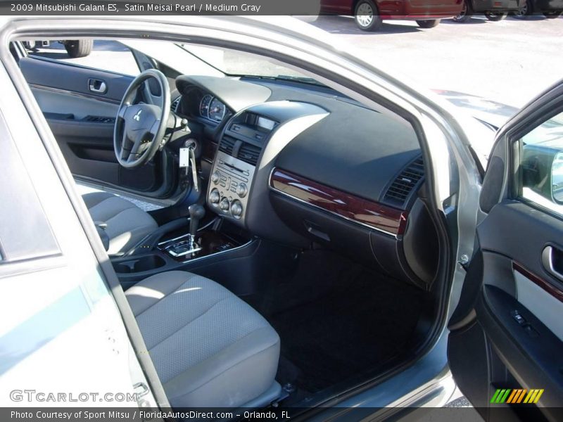 Satin Meisai Pearl / Medium Gray 2009 Mitsubishi Galant ES