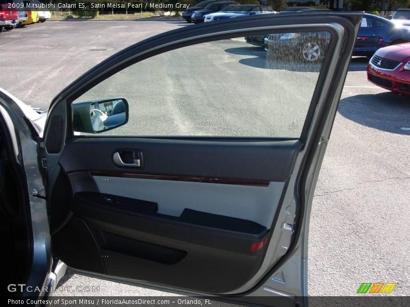 Satin Meisai Pearl / Medium Gray 2009 Mitsubishi Galant ES