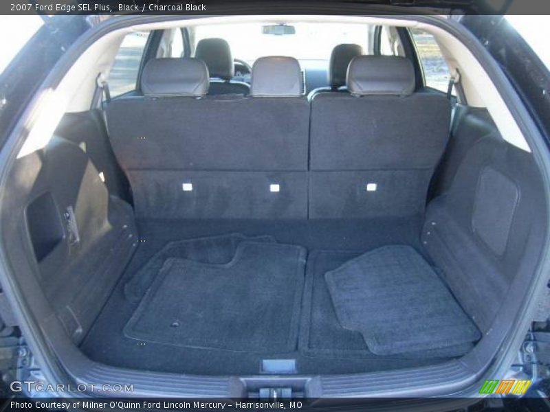 Black / Charcoal Black 2007 Ford Edge SEL Plus