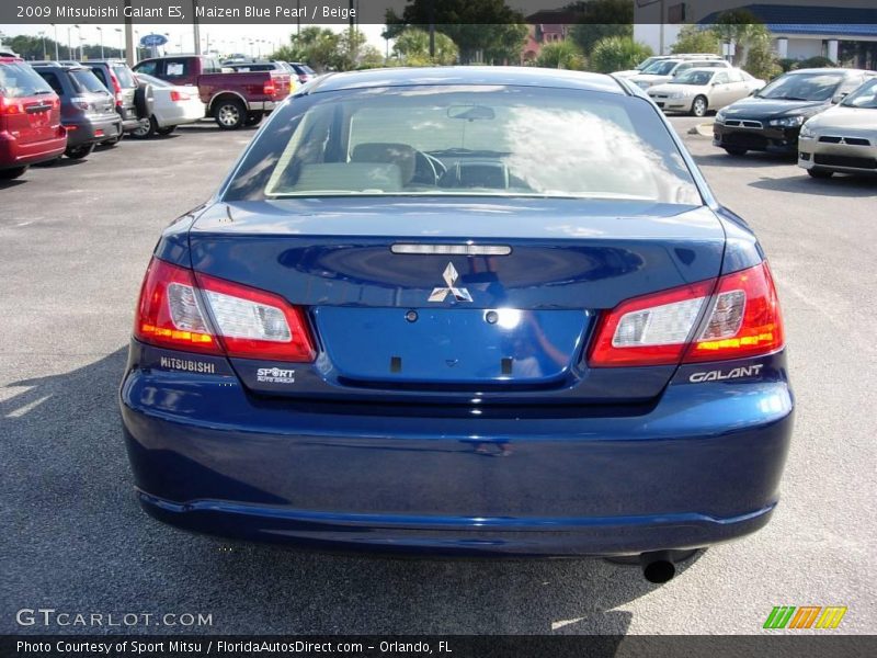 Maizen Blue Pearl / Beige 2009 Mitsubishi Galant ES