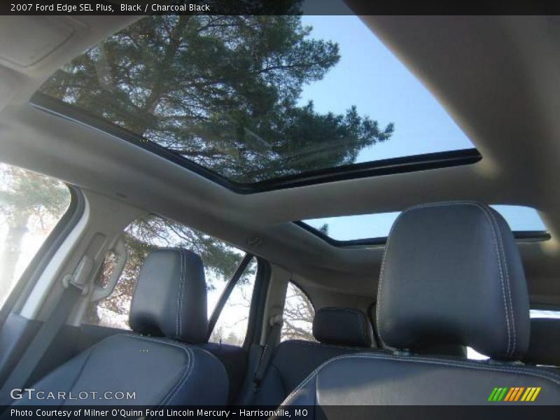 Black / Charcoal Black 2007 Ford Edge SEL Plus
