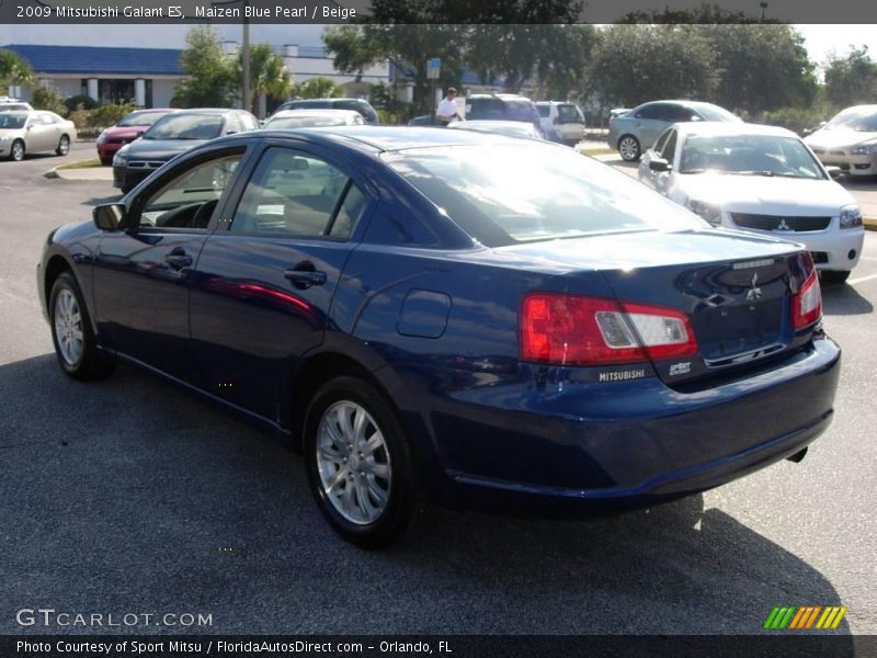 Maizen Blue Pearl / Beige 2009 Mitsubishi Galant ES