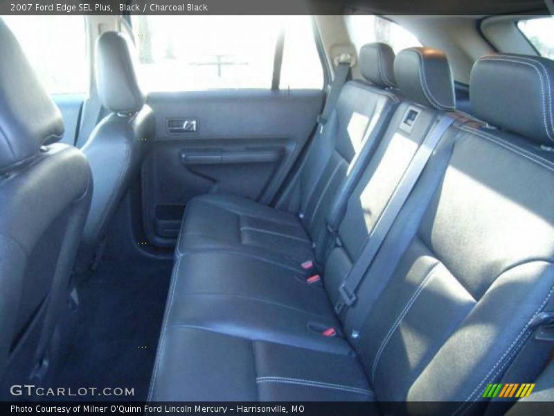 Black / Charcoal Black 2007 Ford Edge SEL Plus