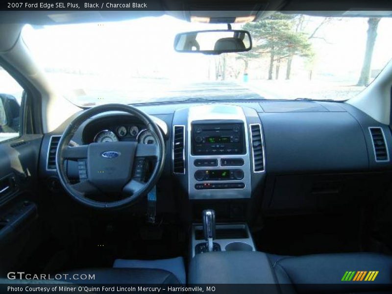 Black / Charcoal Black 2007 Ford Edge SEL Plus