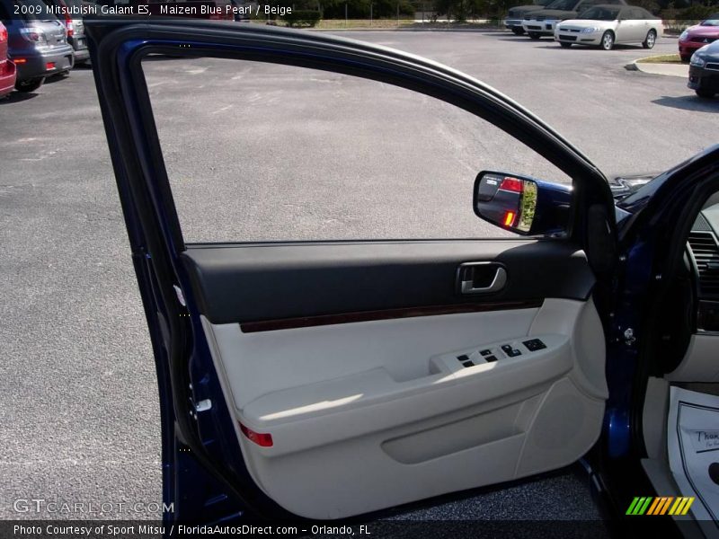 Maizen Blue Pearl / Beige 2009 Mitsubishi Galant ES