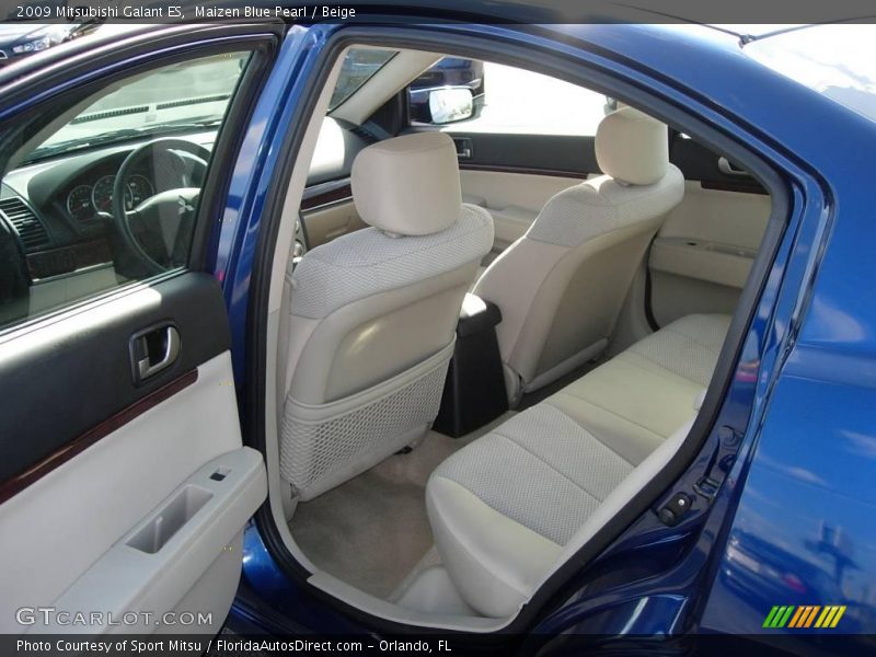 Maizen Blue Pearl / Beige 2009 Mitsubishi Galant ES
