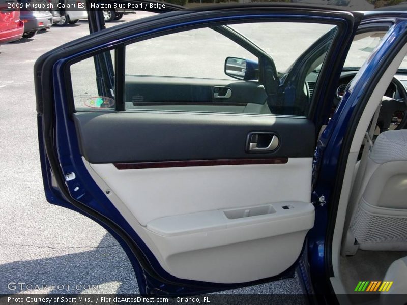 Maizen Blue Pearl / Beige 2009 Mitsubishi Galant ES