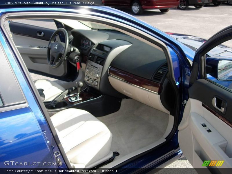 Maizen Blue Pearl / Beige 2009 Mitsubishi Galant ES