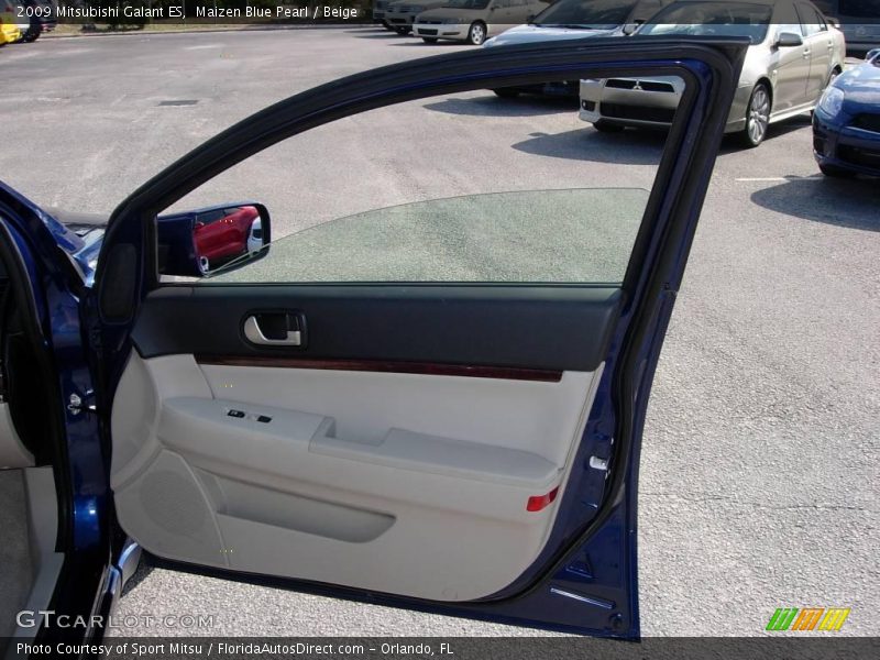 Maizen Blue Pearl / Beige 2009 Mitsubishi Galant ES