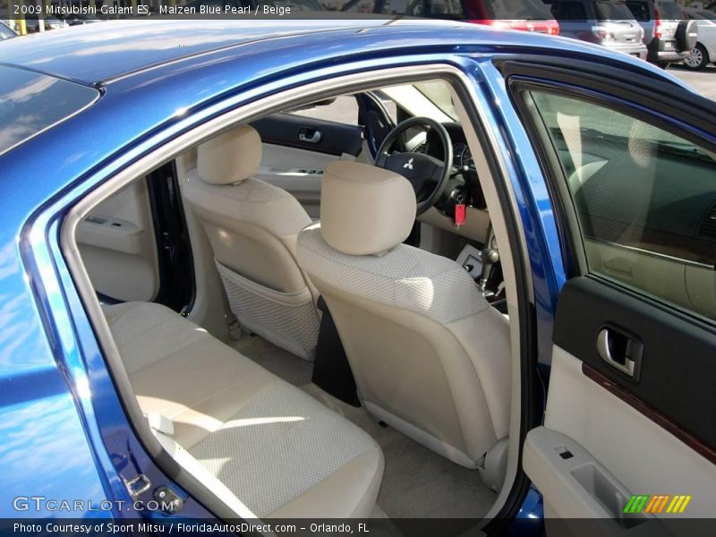 Maizen Blue Pearl / Beige 2009 Mitsubishi Galant ES