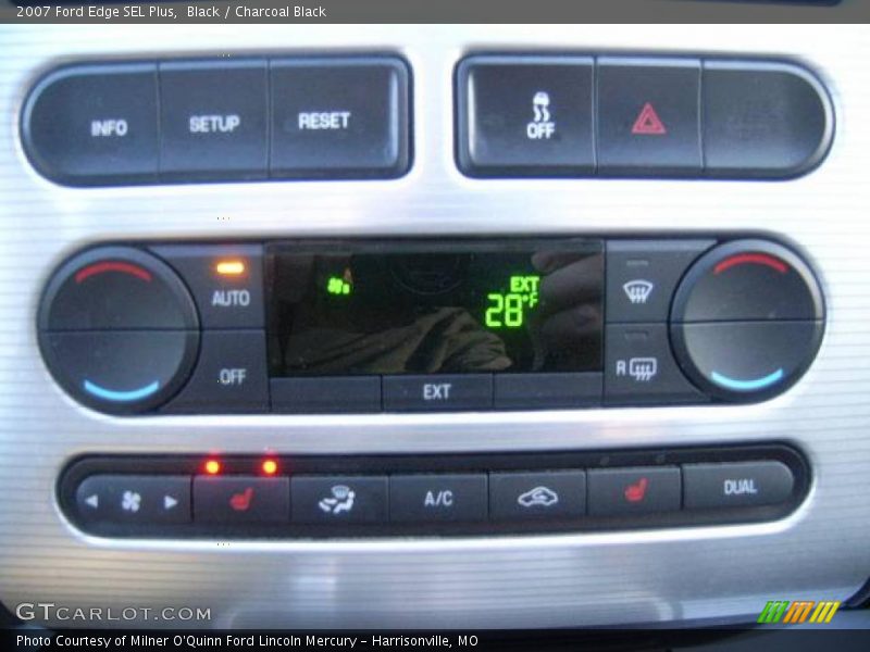 Black / Charcoal Black 2007 Ford Edge SEL Plus