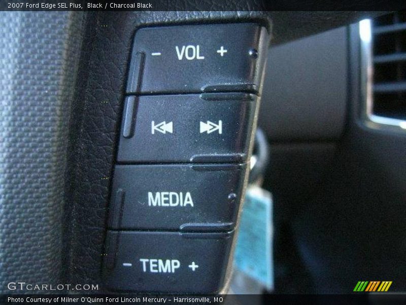 Black / Charcoal Black 2007 Ford Edge SEL Plus