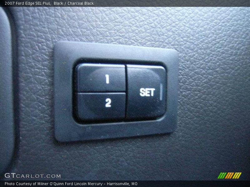 Black / Charcoal Black 2007 Ford Edge SEL Plus