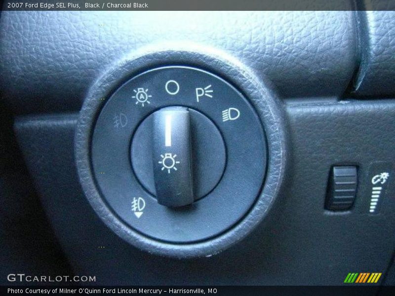 Black / Charcoal Black 2007 Ford Edge SEL Plus