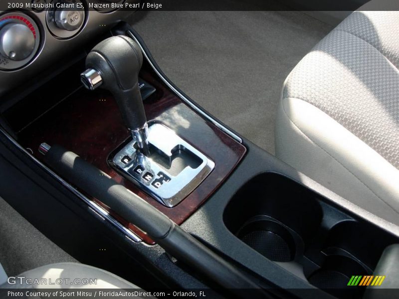 Maizen Blue Pearl / Beige 2009 Mitsubishi Galant ES