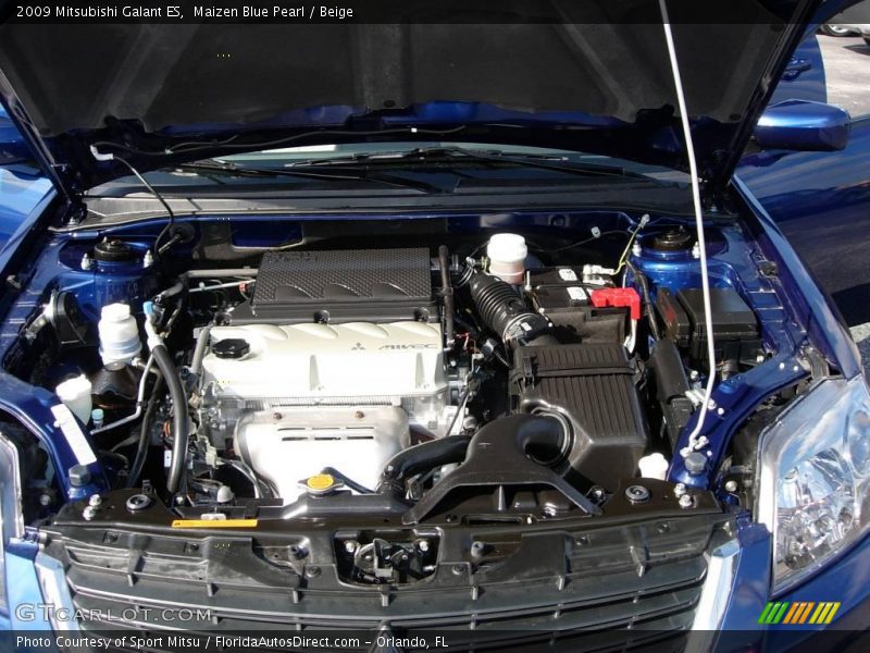 Maizen Blue Pearl / Beige 2009 Mitsubishi Galant ES
