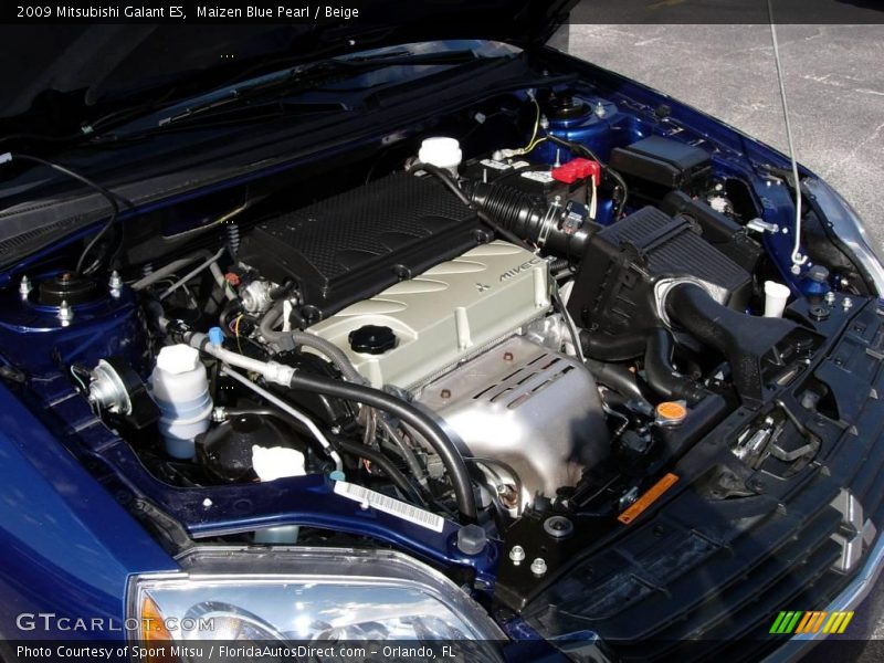 Maizen Blue Pearl / Beige 2009 Mitsubishi Galant ES