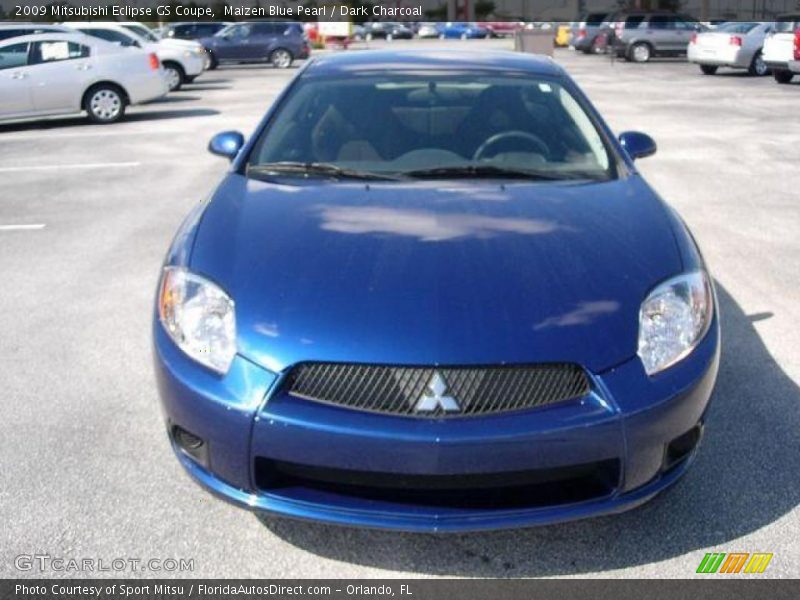 Maizen Blue Pearl / Dark Charcoal 2009 Mitsubishi Eclipse GS Coupe