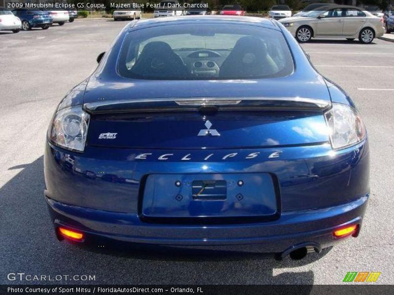 Maizen Blue Pearl / Dark Charcoal 2009 Mitsubishi Eclipse GS Coupe