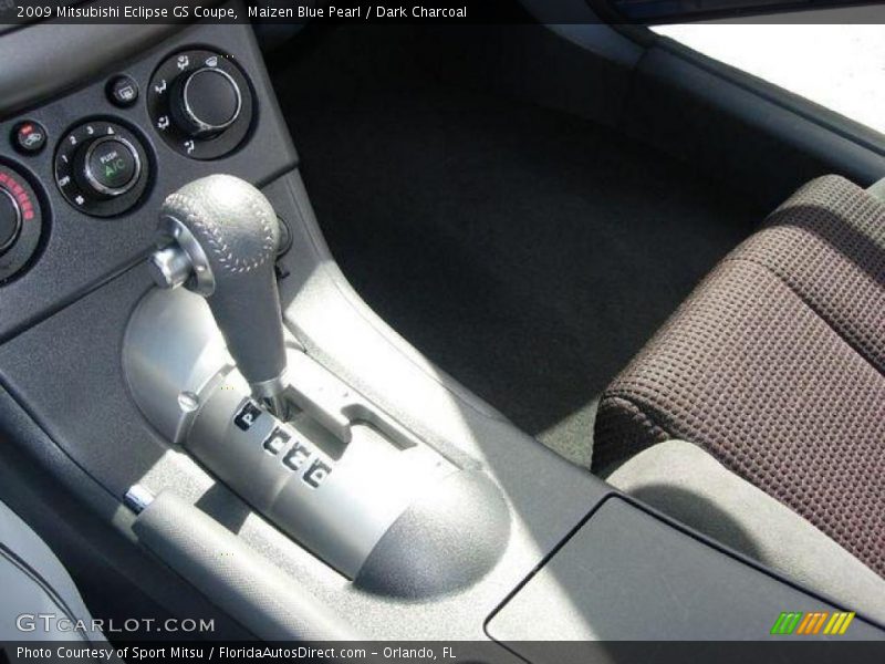Maizen Blue Pearl / Dark Charcoal 2009 Mitsubishi Eclipse GS Coupe