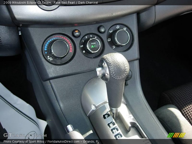 Rave Red Pearl / Dark Charcoal 2009 Mitsubishi Eclipse GS Coupe